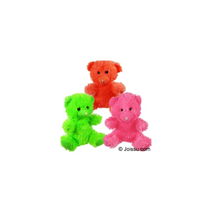 neon teddy bear